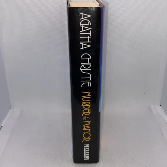 Agatha Christie Murder At The Manor Mystery Guild Hardcover with Dust Jacket - Picture 2 of 9